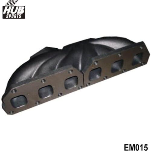 Cast Iron Turbo Exhaust Manifold Header For VW Jetta VR6 24V 2.8L 99-04 Fit 38MM Wastegate Fit T3 Turbocharge HU-EM015