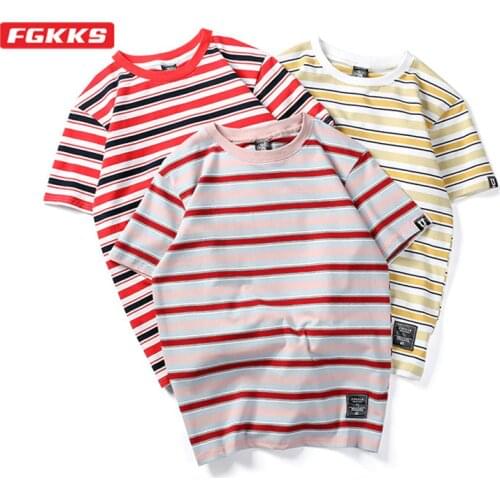 FGKKS Short Sleeve T-shirts For Men
