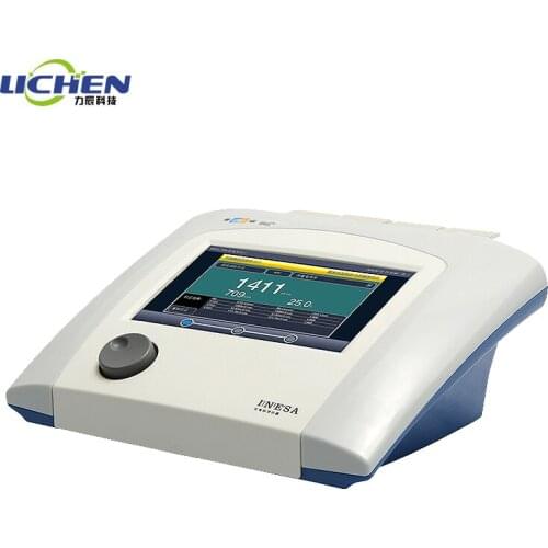 Ultra high purity water touch color screen air conductivity flow meter water resistivity