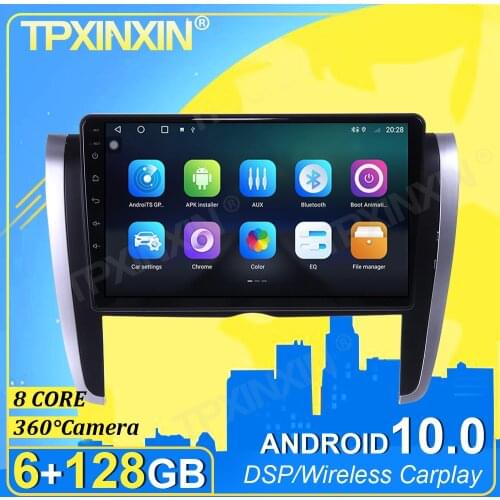 IPS Android 10.0 6G+128G Carplay 360 Camera For Toyota Allion 2007-2015 Radio Multimedia Player Radio Tape Recorder Video GPS
