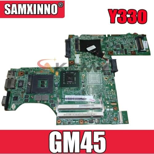 Laptop motherboard For LENOVO Ideapad Y330 Mainboard 07242-4 GM45