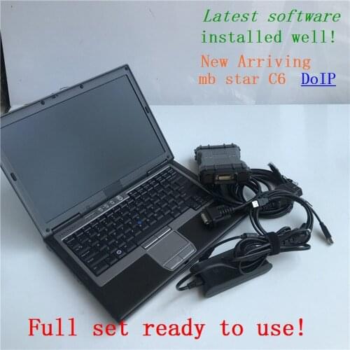 MB C6 vci DOIP protocol mb star c6 ssd software V2020.09 with D630 laptop ready to use for MB vehicles Diagnostic Repair Tool