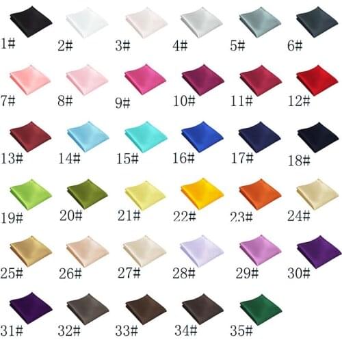 Fancy Black Mens Wedding Business Prom NEW Solid Blazer Satin Plain Prom Hankerchief Jacket Pocket Square Suit Boys Hanky