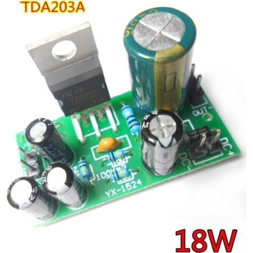 The Small Volume Of Single Power Amplifier Board 18w Mono Tda2030a Audio Finished Plate