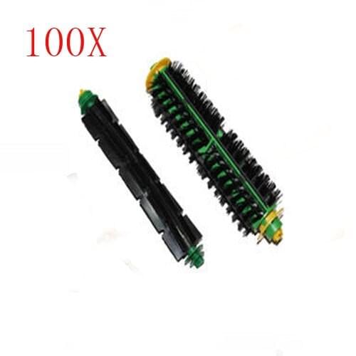 Wholesale 100pcs Bristle & Flexible Beater Brush for iRobot Roomba 500 Series Vacuum Cleaner 520 530 540 550 560