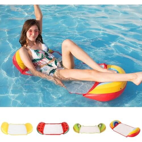 Pool Float PVC Sea Water hammock recliner Swim Lounge Chair Swimming Pool Inflatable Floats Rafts Party
