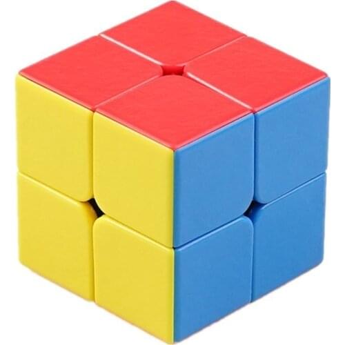 ShengShou 50mm Divine Jewel 2x2x2 Magic Cube 2 By 2 Magic Cube Striae Colour Competition Cubes Educational Toys For Kids Cubo