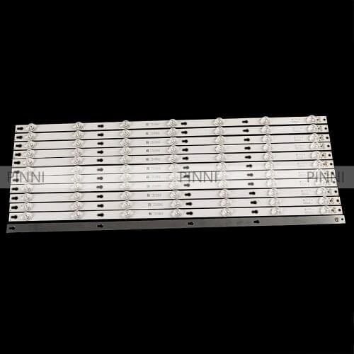 Brand Original teardown for TCL 65A730U light strip tcl-tot-65d2900-12x7-3030-lx screen LVU650NDIL aluminum plate