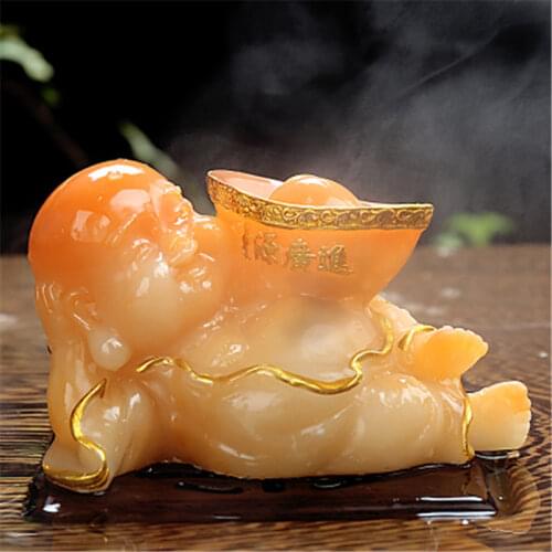 NEWYEARNEW 1piece Mascot Change Color of Tea Pet Accessories Decoration Gift Luck Home Furnishing Articles