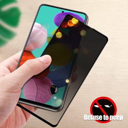 Privacy Anti Spy Screen Protector for Samsung Galaxy A51 SM-A515F A71 SM-A715F Protective Glass for Samsung Galaxy a51 a71