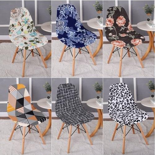 1/2/4/6Pc Digital Printed Christmas Dining Chair Cover Stretch Spandex Santa Claus Pattern Kitchen Chair Covers Home Party Decor