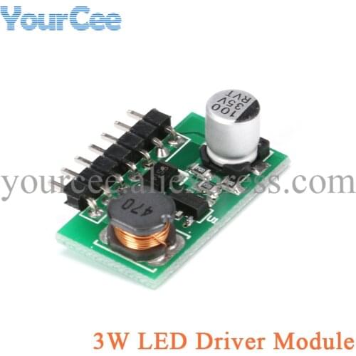 5 pcs 3W DC IN 7-30V OUT 700mA LED lamp Driver Support PMW Dimmer DC-DC 7.0-30V to 1.2-28V Step Down Buck Converter Module