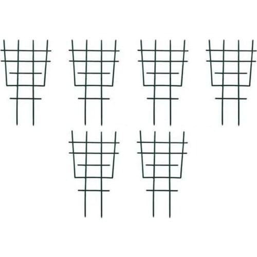 6PCS Garden Potted Plant Climbing Frame Indoor and Outdoor Climbing Plant Frame,Plant Climbing Grid