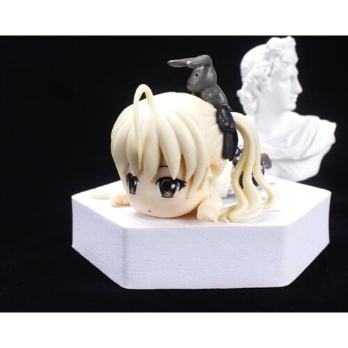 7.5CM Anime prostrate Game Yosuga no Sora character Take the rabbit Cake decorations Model toys Collection Gift