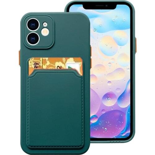 For Samsung Galaxy S20 Case S20 FE Plus Ultra Original Liquid Silicone Card Slots Soft Case For Samsung S20 S20+ S20plus Funda