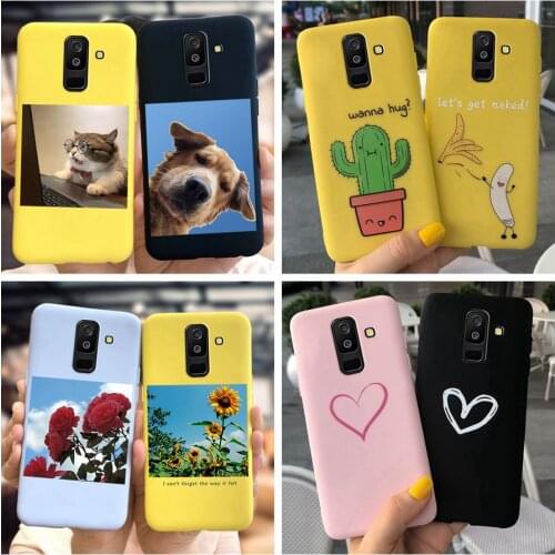 For Samsung Galaxy A6 2018 Phone Case SM A600 A600F Coque Soft Fundas For Samsung A6 Plus 2018 A605 A605F Bumper Protective case