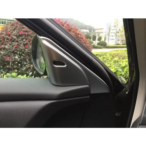 For Nissan Teana Altima Matt Interior Front Door Triangle Cover Trim 2* For 2013-17