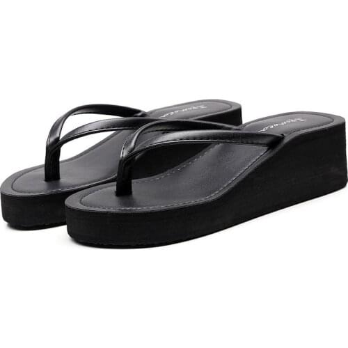 Mazefeng Summer Women Flip Flops Casual Sequins Anti-Slip Slippers Beach Flip Flat Sandals Beach Open Toe Shoes for Ladies Shoes