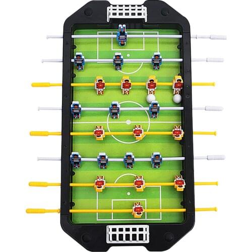 Mini Table Soccer Foosball Game Indoor Fun Soccer Tabletop Party Board Mini Foot Ball Desk Interaction Game For Kids Gift