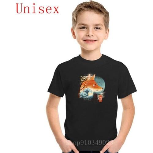 New Design Japanese Fox girl clothes children t-shirt Cartoon Fashion boys Clothing short Sleeve kids tshirts boys shorts