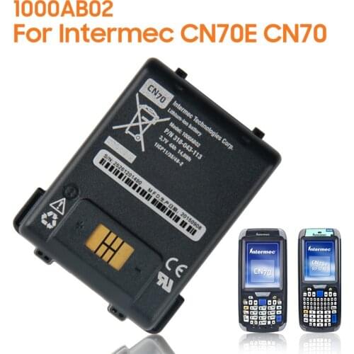 Original Replacement Battery 1000AB02 For Intermec Honeywell CN70E CN70 318-043-033 Authentic Battery 4000mAh