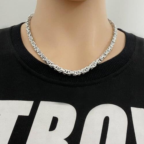Titanium steel necklace imperial chain stainless steel necklace men domineering fashion jewelry hot sale