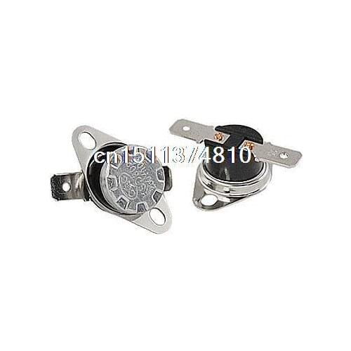 2 Pcs 250V 10A KSD302 Thermostat Temperature Control Switch 113F 45 Celsius N.C