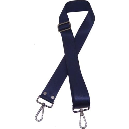 Navy blue color 120x4 cm polyester column handle bag