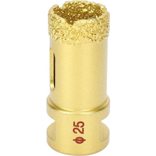 Tijeras schaar 25mm Hole Saw Drill Bit Brazing Marble Hole Opener Gold Drill Cutter Power Tool scissors Hand