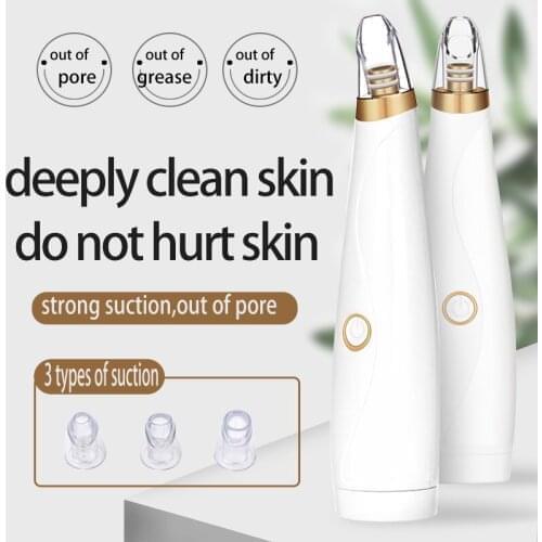 Electric Acne Remover Point Blackhead Vacuum Pore Extractor Tool Black Spots Cleaner Skin Care Facial Pore Cleaner Machine
