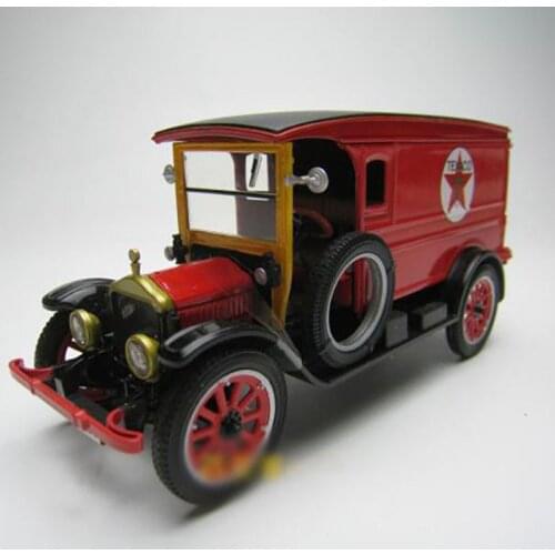 1/32 Alloy Die-Cast WHITE VAN Truck Vintage Model Toy Car Retro Classic Collection Display Toys Vehicle For Gifts