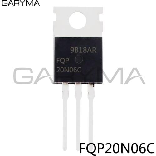 10pcs FQP20N06C 20N06 N-Channel MOSFET TO-220AB