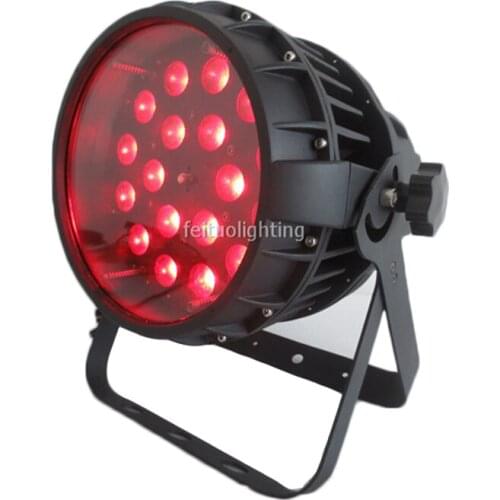 12pcs+flight case outdoor 18x10w rgbw 4in1 zoom par LED par light for event disco stage party strobe dj bar show