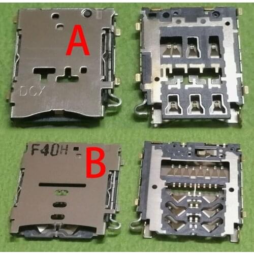 2PCS Sim Card Reader Holder Slot For Samsung A3 A7 A3000 A3009 A300F A300H A5 A5000 A5009 A7000 A7009 Socket Connector