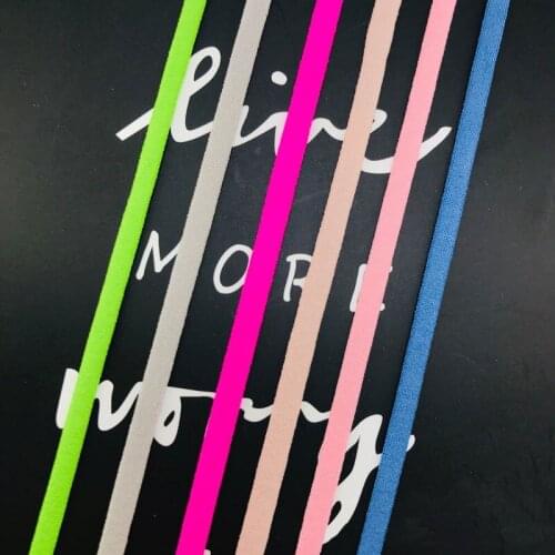 5mm Charm Color Hair band 5/10/20 Meter making Mask ear strap High quality Elastic Bands Rubber Rope Underwear Bra Shoulder Band