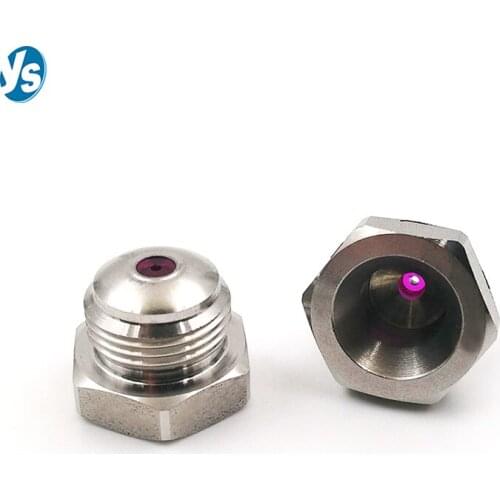 9/16″ Ruby Orifice Solid Stream Oscillating Shower Nozzle, High Pressure Shower Nozzle, Ceramic Core NeedleJet Shower Nozzle