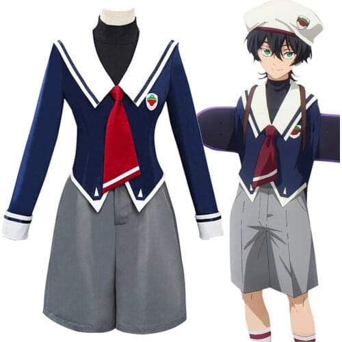 Anime SK Eight Clothes Halloween SK8 the Infinity Miya Cosplay Costumes Girls School Jk Uniforms Suits For Women Carnival Party