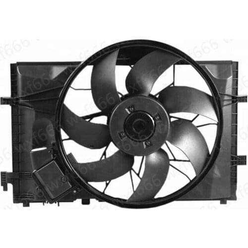 Car Water tank electric fan Fan assembly C240 C280mer ced es-be nzC300 Radiator fan Air conditioning electric fan Cold air fan