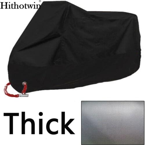 210D High Quality Waterproof Outdoor Motorcycle Moto Cover Electric Bicycle Covers Motor Rain Coat Dust Suitable for All Motors