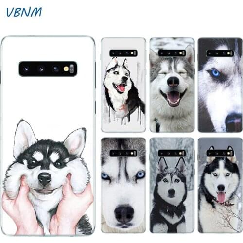 Husky Lovely Dog Case For Samsung Galaxy S20+ S20 Ultra S10 S9 S8 Plus S10E S6 S7 Edge Note 8 9 10 Pro Cover