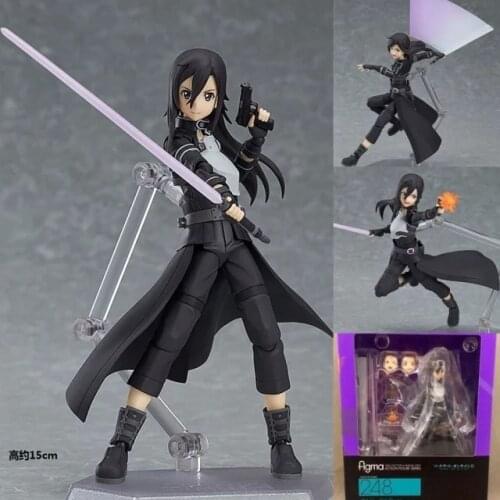 15CM Sword Art Online Kirigaya Kazuto Anime Collectible Action Figure New New for christmas gift free shipping