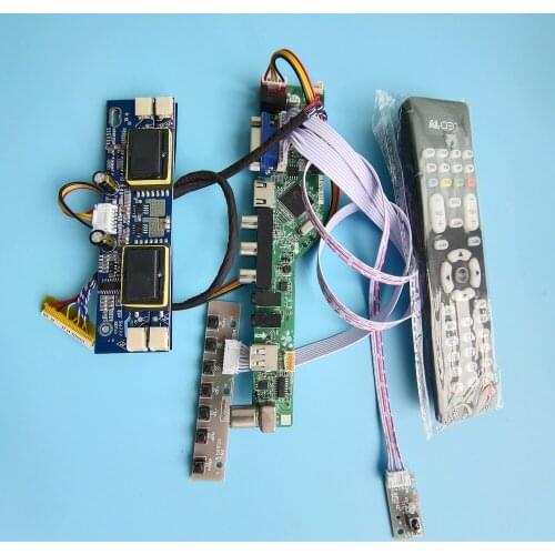 Kit for LM215WF1-TLG1/TLB1/TLA1/TLF1 Controller Board Screen 30pin 4 lamps Remote Audio 1920x1080 Panel HDMI VGA AV TV USB LVDS