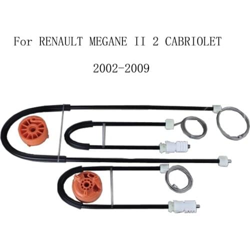 RENAULT MEGANE II 2 CABRIOLET 2002-2009 Power Electric Car Window Regulator Repair Kit Front Left