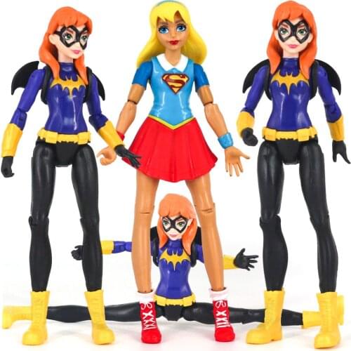 New Original Action Figure Legends Justices League Super Heroes Bat Women Super Girl Model BJD Doll Toys Children Gift