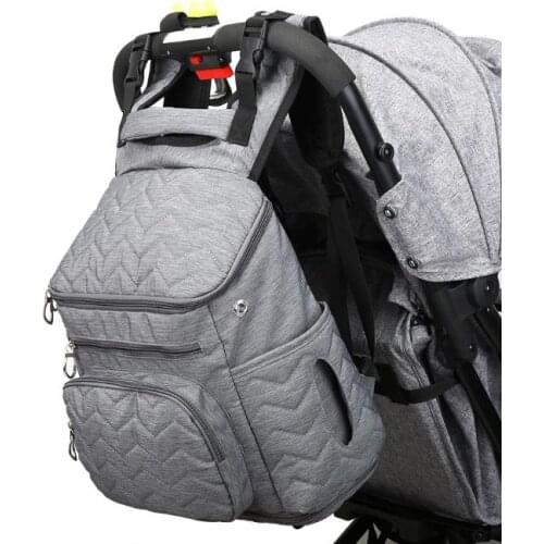 Promition! Diaper Backpack Large Capacity Maternity Mummy Nappy Bag Travel Backpack Design Baby Care Nursing Bag