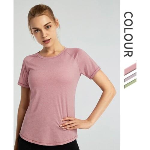 SABOLAY2021 new sports tops women net red fitness yoga clothes blouses running sports fitness clothes short-sleeved womens t-sh