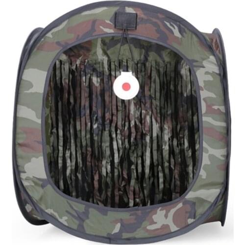 Training Tent Target Camouflage Tactical Training Hunting Shooting Targets Airsoft Paintball Recycle BB Bullet Slingshot Box