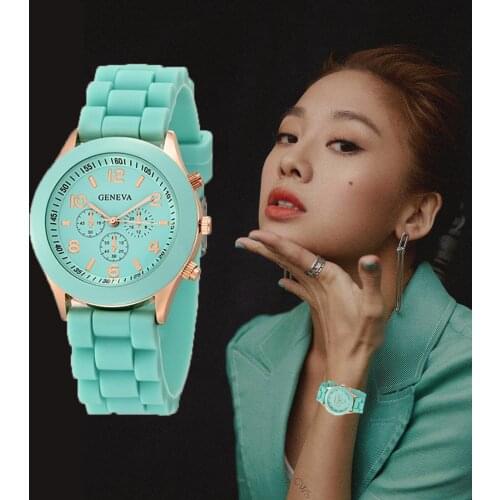 Women watches 2019 New Fashion Brand womens watch silicone Strap Quartz wrist watch relogio feminino zegarki