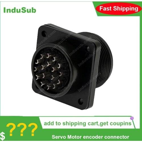 MS3108A20-29SW Servo Motor encoder connector S3106A20-29PW Female Socket A06B-6088-K211