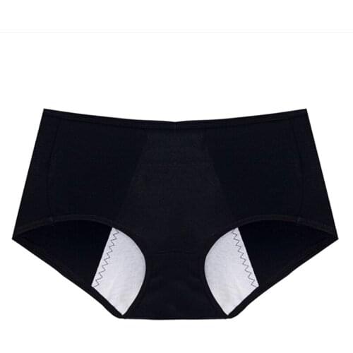 2pcs Menstrual Panties Women Sexy Pants Leak Proof Incontinence Underwear Period Proof Cotton Briefs High Waist Warm Female